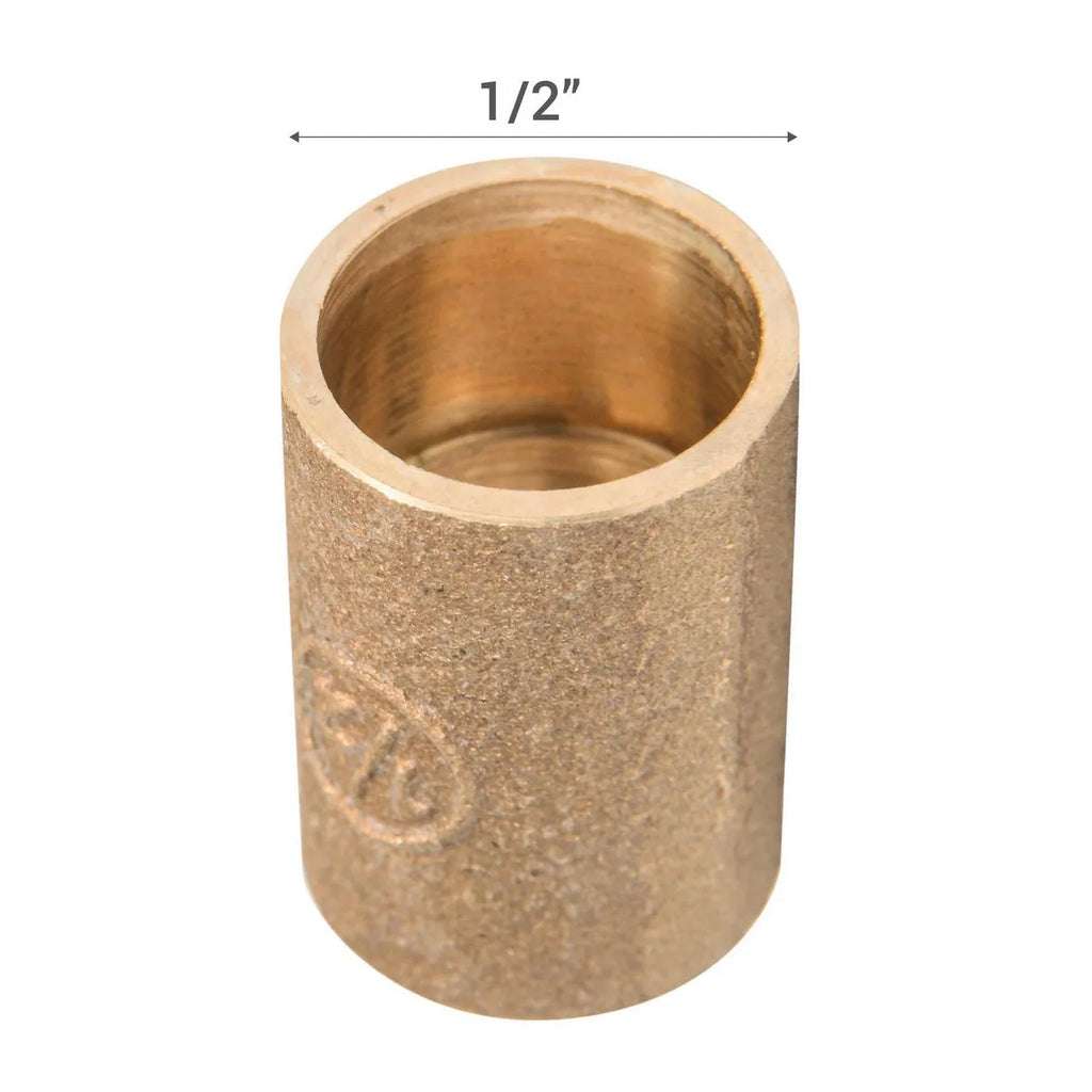 COPLA SO/SO 1/2" BRONCE/COBRE