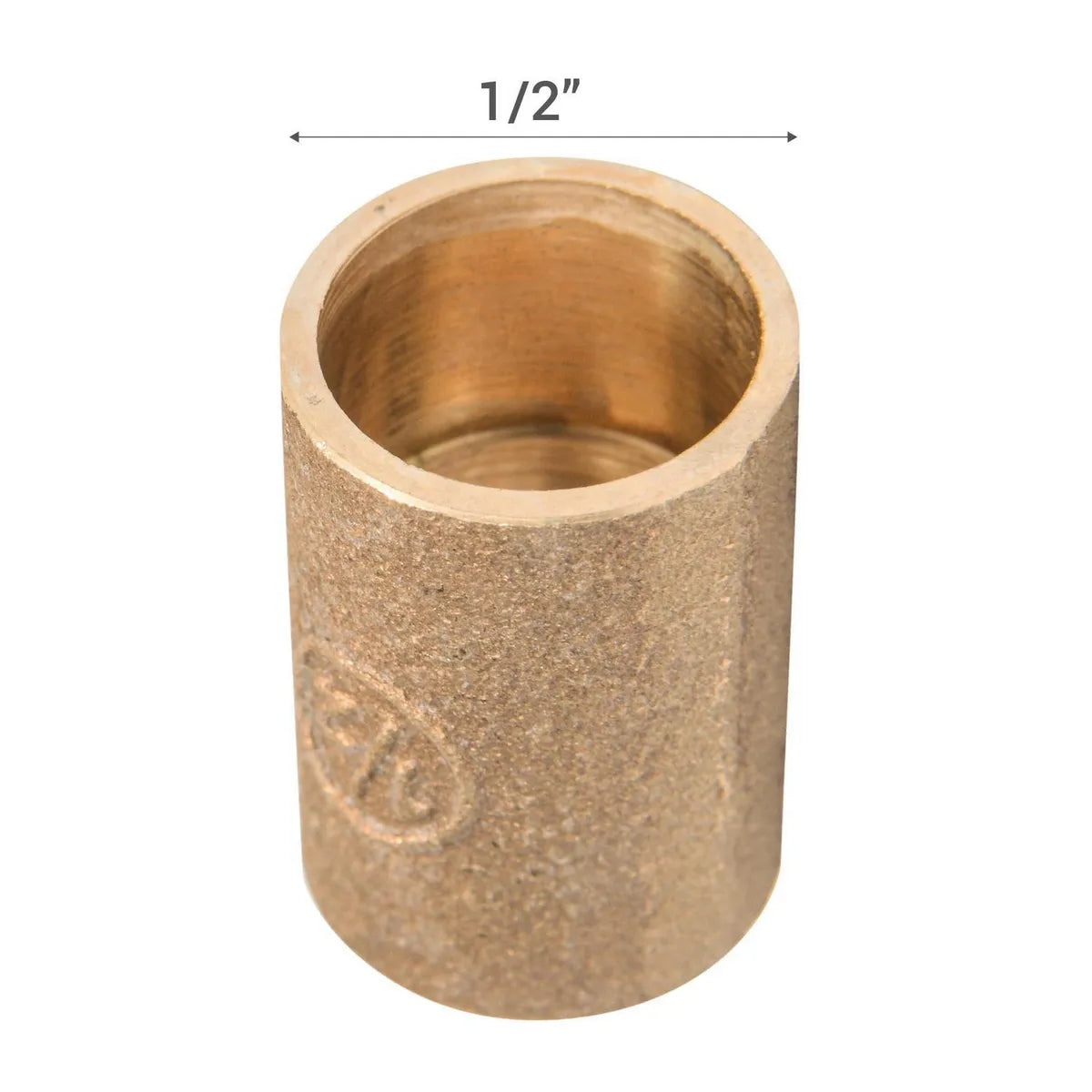 COPLA SO/SO 1/2" BRONCE/COBRE