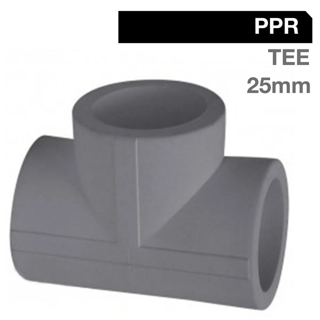 TEE PPR 25 MM S/S