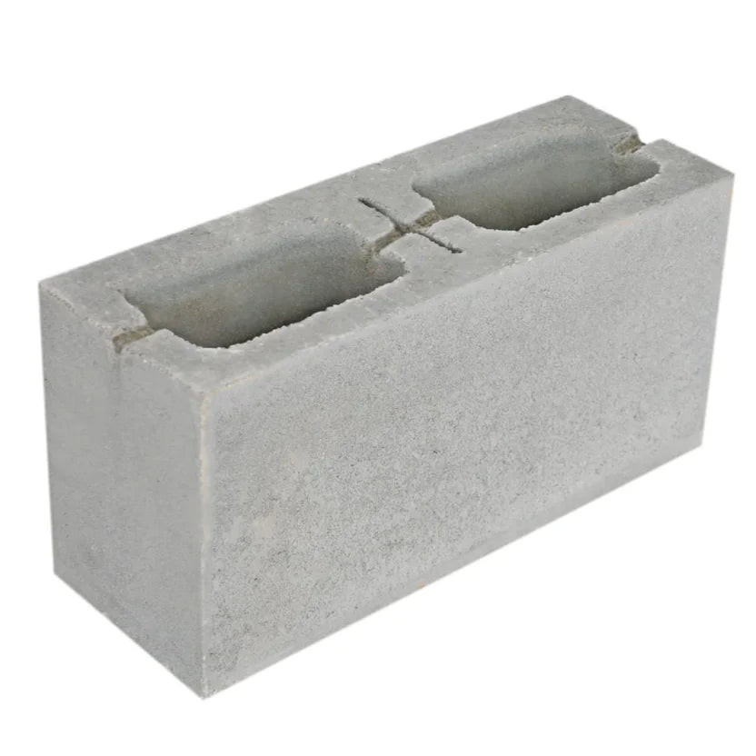 BLOQUE LISO DE CEMENTO 14X19X39 CM